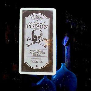 POISON Witchy Sorceress Supreme Potion B0ttle Label Sticker Spell Occult